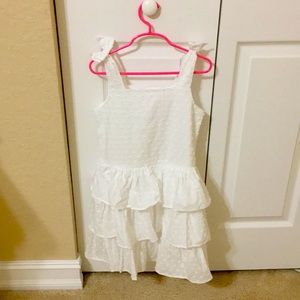 NWOT Gymboree white dress. Size 7.